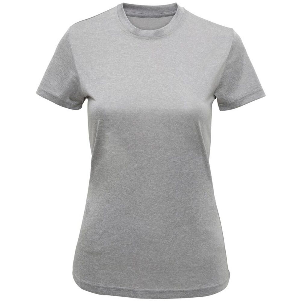 TriDri Womens/Ladies Melange T-Shirt / Silver Melange